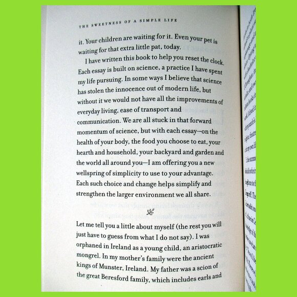 Book: The Sweetness of a Simple Life, by Diana Beresford-Kroeger (Essays) - Picture 5 of 13